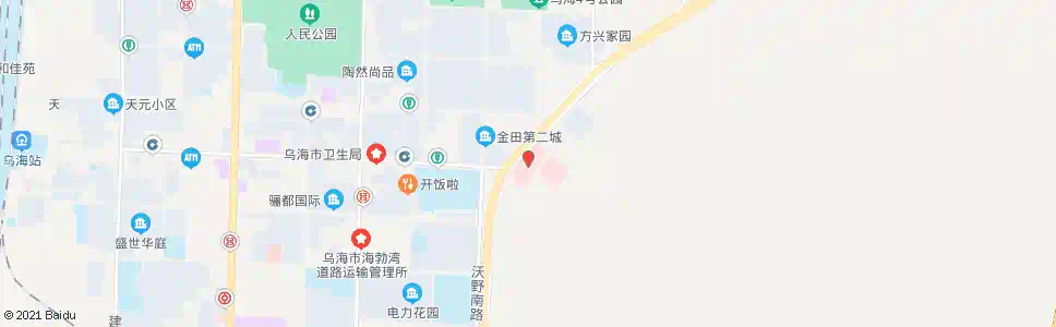 乌海樱花医院_公交站地图_乌海公交_妙搜公交查询2025