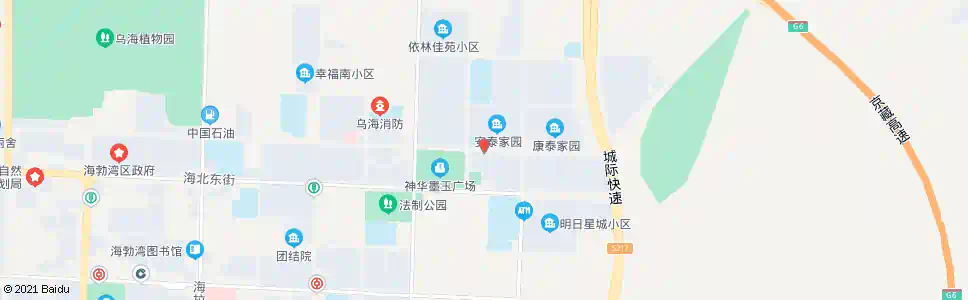 乌海金阳光幼儿园_公交站地图_乌海公交_妙搜公交查询2025