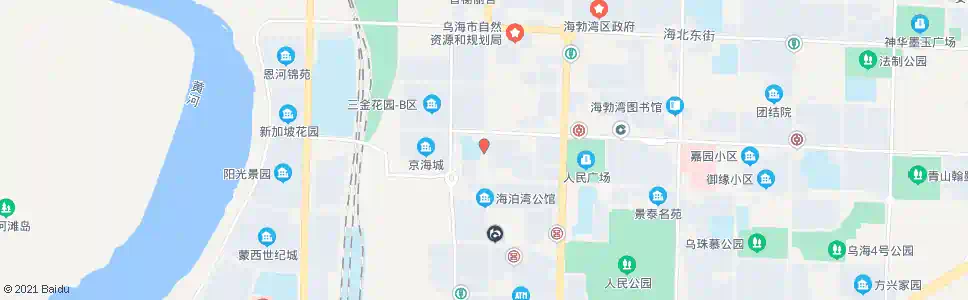 乌海五完小_公交站地图_乌海公交_妙搜公交查询2025