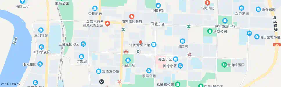 乌海银海新都小区_公交站地图_乌海公交_妙搜公交查询2025
