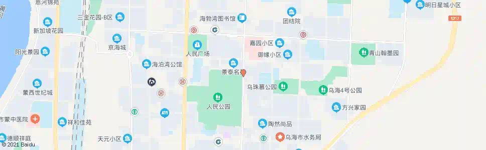 乌海内蒙古新华建建设集团_公交站地图_乌海公交_妙搜公交查询2025