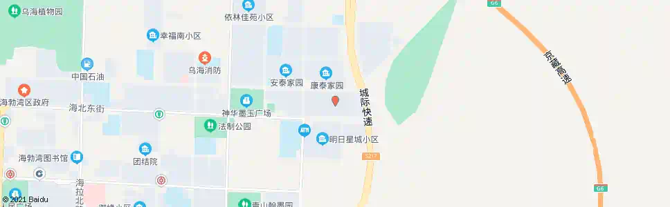 乌海温馨家园东_公交站地图_乌海公交_妙搜公交查询2025