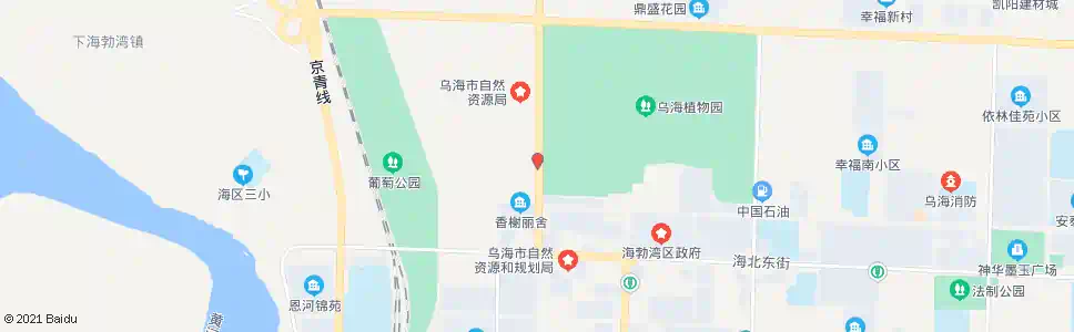 乌海乌兰变电站_公交站地图_乌海公交_妙搜公交查询2025