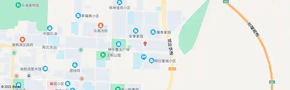 乌海温馨家园西门_公交站地图_乌海公交_妙搜公交查询2025