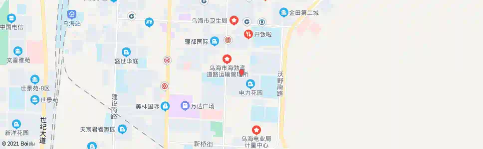 乌海新海鞋厂_公交站地图_乌海公交_妙搜公交查询2025