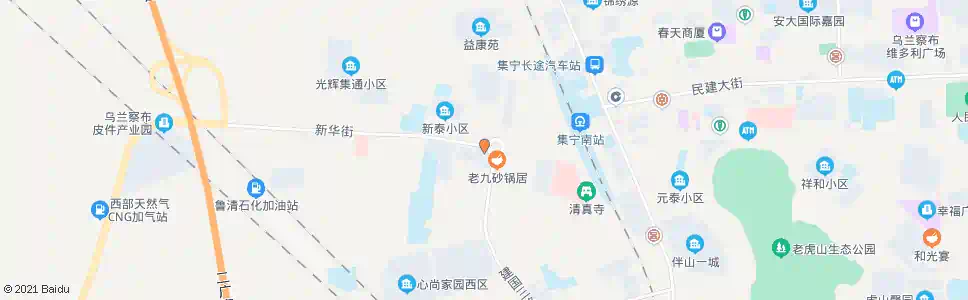 乌兰察布桥西广场_公交站地图_乌兰察布公交_妙搜公交查询2025