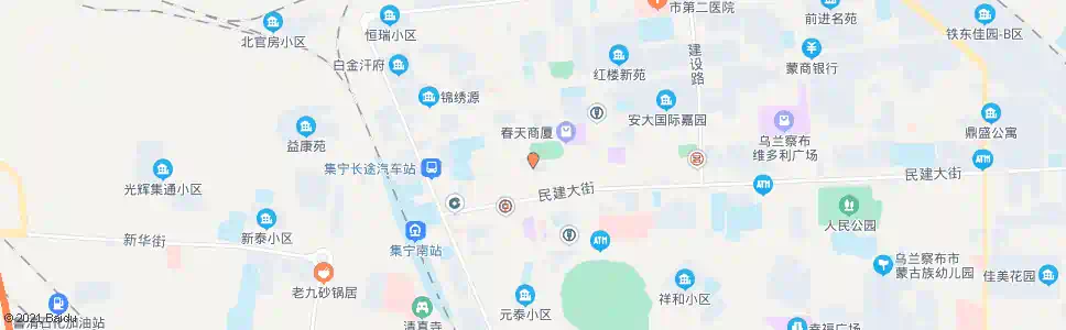乌兰察布中心广场_公交站地图_乌兰察布公交_妙搜公交查询2025