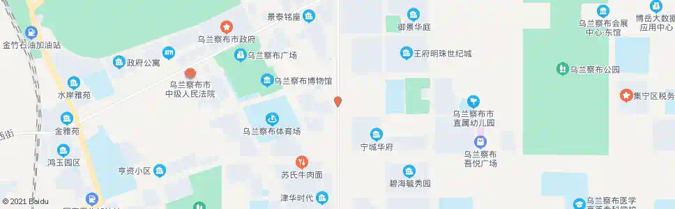 乌兰察布市银监局_公交站地图_乌兰察布公交_妙搜公交查询2025