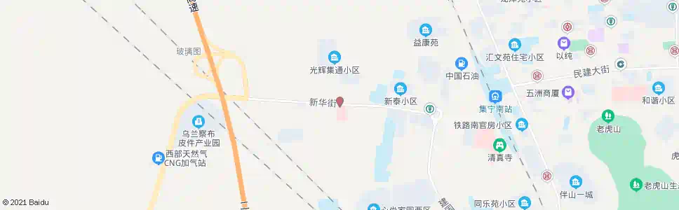 乌兰察布精神康复医院_公交站地图_乌兰察布公交_妙搜公交查询2025