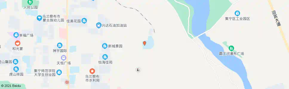 乌兰察布集宁九中_公交站地图_乌兰察布公交_妙搜公交查询2025