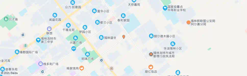 锡林郭勒那达慕市场_公交站地图_锡林郭勒公交_妙搜公交查询2025