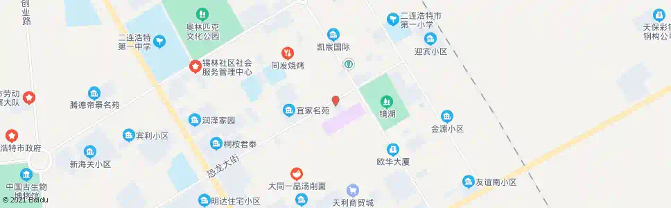 锡林郭勒创维广告_公交站地图_锡林郭勒公交_妙搜公交查询2025