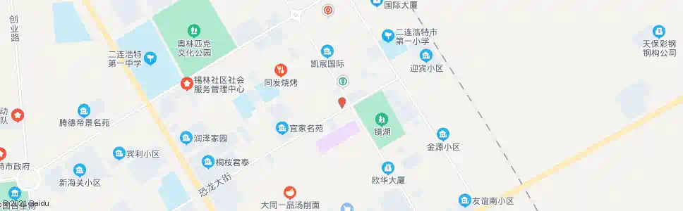 锡林郭勒华联商厦酒店超市_公交站地图_锡林郭勒公交_妙搜公交查询2025