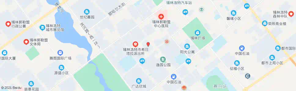 锡林郭勒红茜园小区_公交站地图_锡林郭勒公交_妙搜公交查询2025