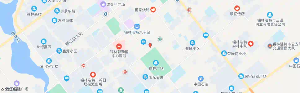 锡林郭勒内蒙古银行_公交站地图_锡林郭勒公交_妙搜公交查询2025