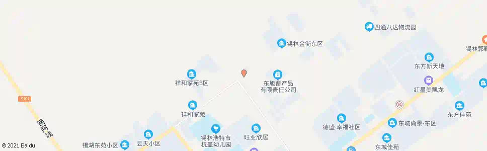 锡林郭勒蔬菜三队东_公交站地图_锡林郭勒公交_妙搜公交查询2025