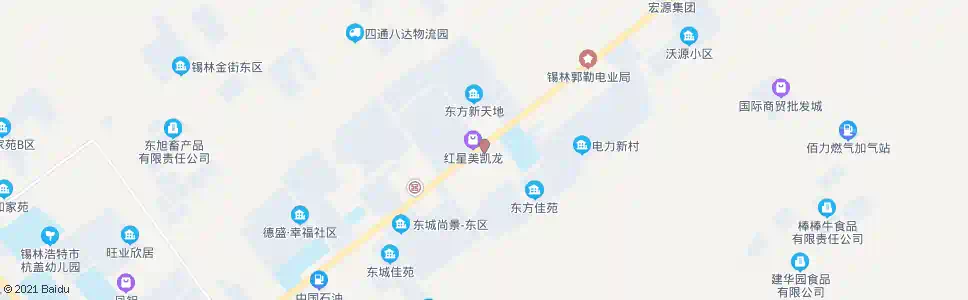 锡林郭勒金鑫机械南城_公交站地图_锡林郭勒公交_妙搜公交查询2025