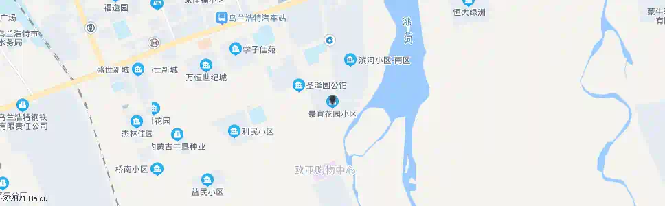 兴安盟景宜小区_公交站地图_兴安盟公交_妙搜公交查询2025
