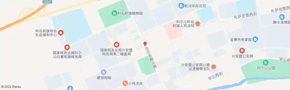 兴安盟前旗教育局_公交站地图_兴安盟公交_妙搜公交查询2025