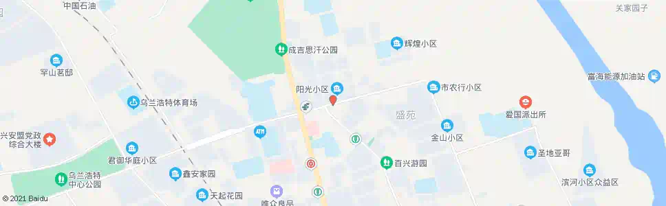 兴安盟罕山东街_公交站地图_兴安盟公交_妙搜公交查询2025