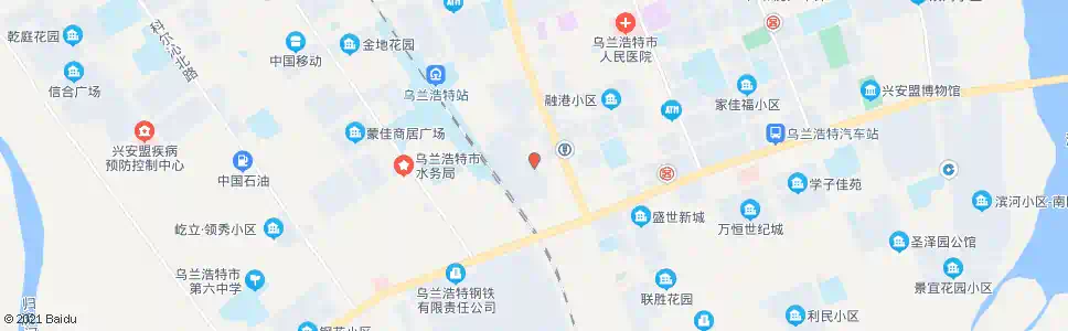 兴安盟林勘二院_公交站地图_兴安盟公交_妙搜公交查询2025