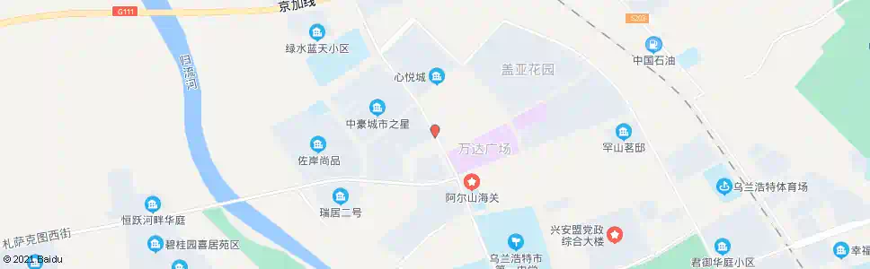 兴安盟书香美地_公交站地图_兴安盟公交_妙搜公交查询2025