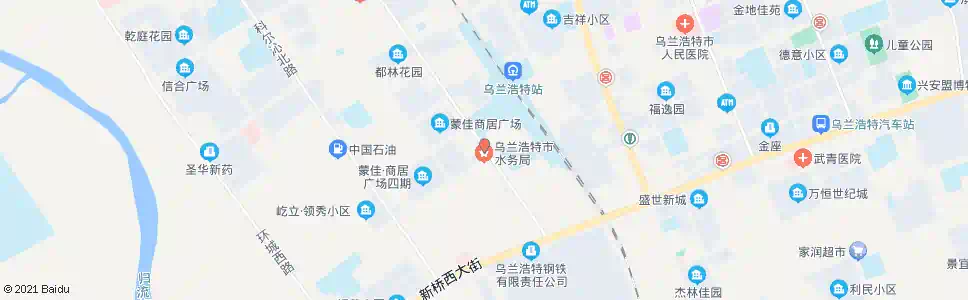 兴安盟铁西办事处_公交站地图_兴安盟公交_妙搜公交查询2025