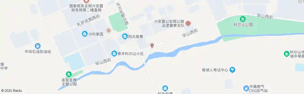 兴安盟前旗交通局_公交站地图_兴安盟公交_妙搜公交查询2025