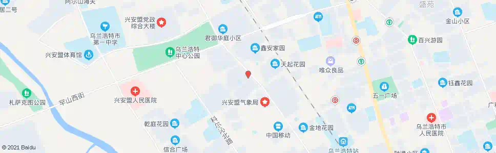 兴安盟城中城小区_公交站地图_兴安盟公交_妙搜公交查询2025