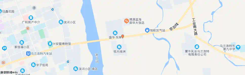 兴安盟恒大绿洲_公交站地图_兴安盟公交_妙搜公交查询2025