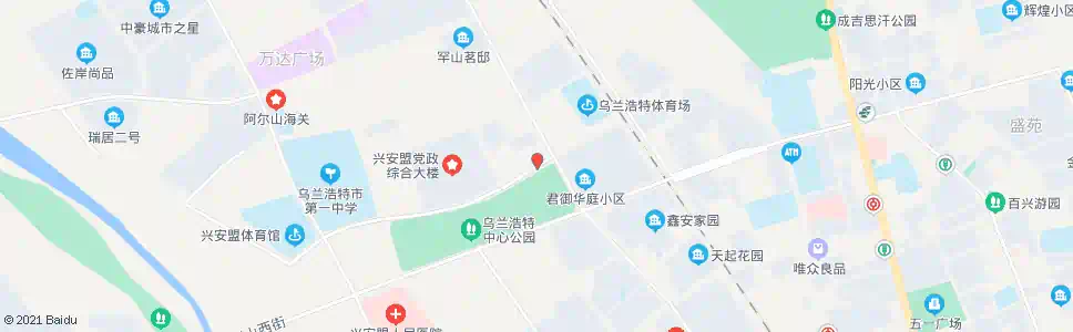 兴安盟行政审批中心_公交站地图_兴安盟公交_妙搜公交查询2025