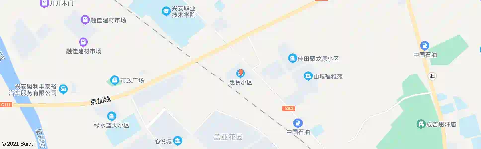兴安盟惠民楼_公交站地图_兴安盟公交_妙搜公交查询2025