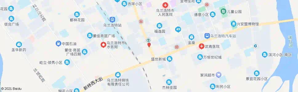 兴安盟建设银行_公交站地图_兴安盟公交_妙搜公交查询2025