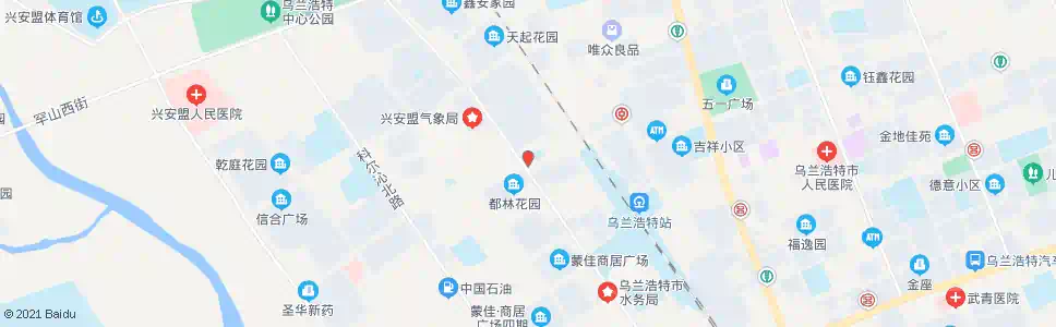 兴安盟中西医结合医院_公交站地图_兴安盟公交_妙搜公交查询2025