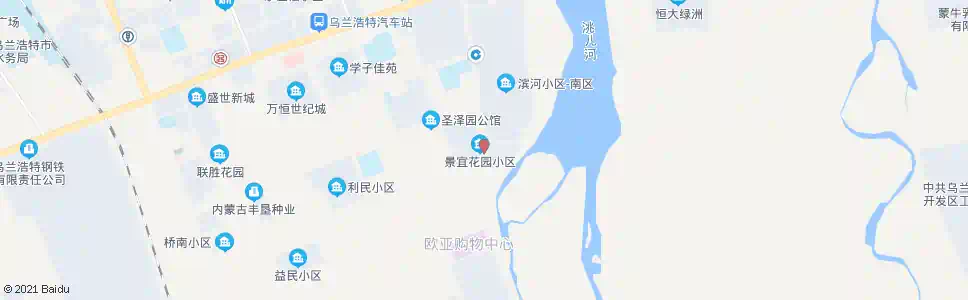 兴安盟南滨河小区_公交站地图_兴安盟公交_妙搜公交查询2025