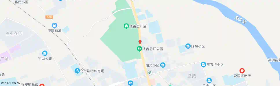 兴安盟兴安电视台_公交站地图_兴安盟公交_妙搜公交查询2025