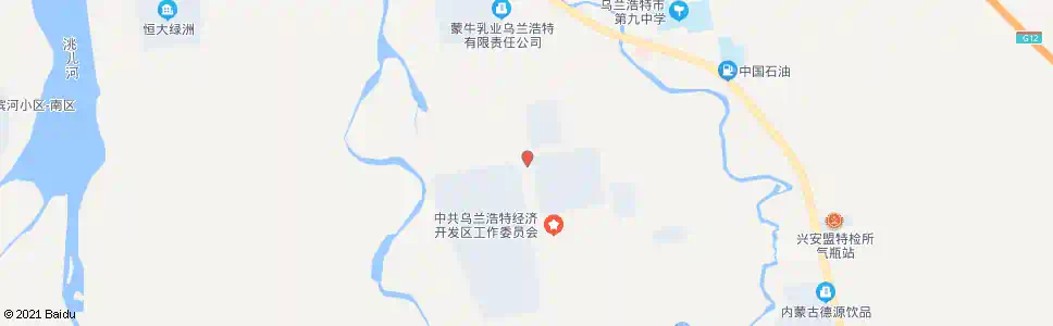 兴安盟乌兰浩特卷烟厂_公交站地图_兴安盟公交_妙搜公交查询2025