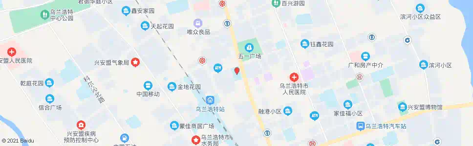 兴安盟兴安一小_公交站地图_兴安盟公交_妙搜公交查询2025
