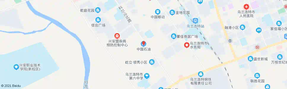 兴安盟环城加油站_公交站地图_兴安盟公交_妙搜公交查询2025