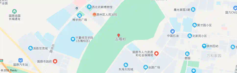 固原古雁岭_公交站地图_固原公交_妙搜公交查询2025