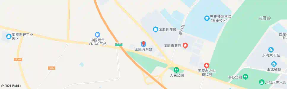 固原汽车站_公交站地图_固原公交_妙搜公交查询2025