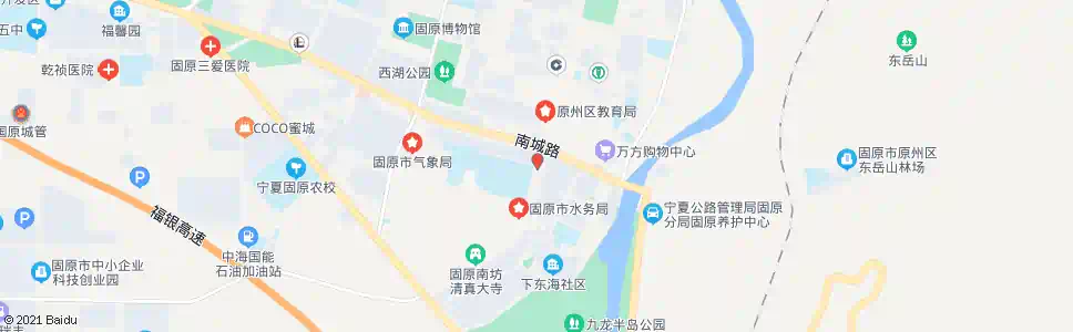 固原二中桥加油站_公交站地图_固原公交_妙搜公交查询2025