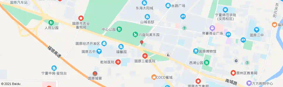 固原晨光家私城_公交站地图_固原公交_妙搜公交查询2025