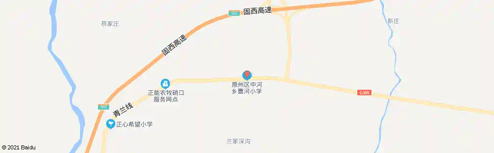 固原曹河小学_公交站地图_固原公交_妙搜公交查询2025