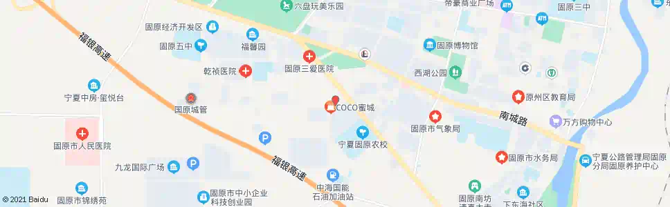 固原建材城_公交站地图_固原公交_妙搜公交查询2025