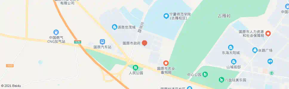 固原小西湖_公交站地图_固原公交_妙搜公交查询2025