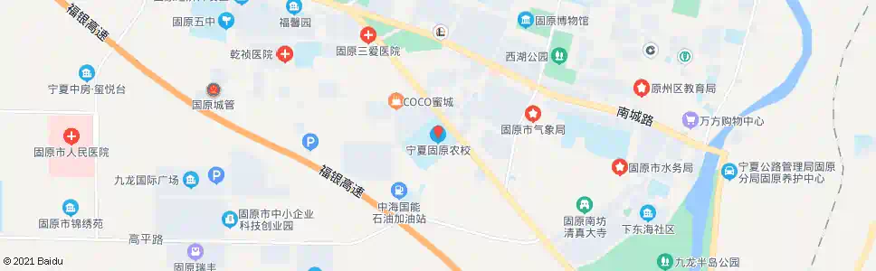 固原农行_公交站地图_固原公交_妙搜公交查询2025
