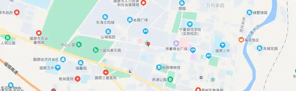 固原金城花园_公交站地图_固原公交_妙搜公交查询2025