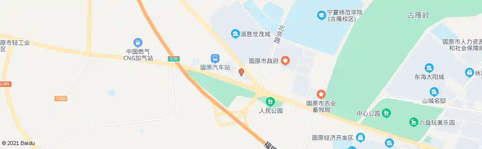 固原长城工业园_公交站地图_固原公交_妙搜公交查询2025