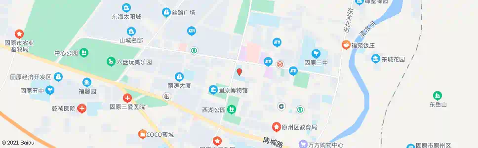 固原五小_公交站地图_固原公交_妙搜公交查询2025